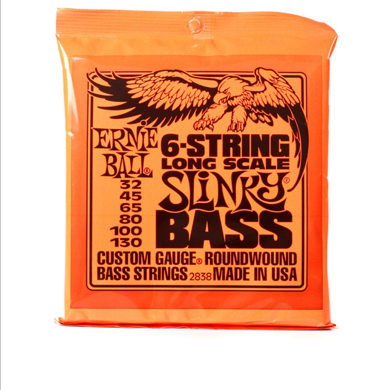 Ernie Ball 2838 Slinky 6-String Bass (32-130)