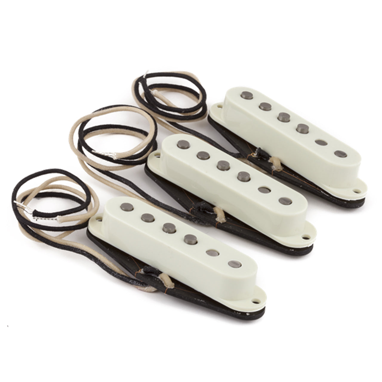 Fender Pure Vintage '59 Stratocaster Single-Coil Pickup Set, Vintage White