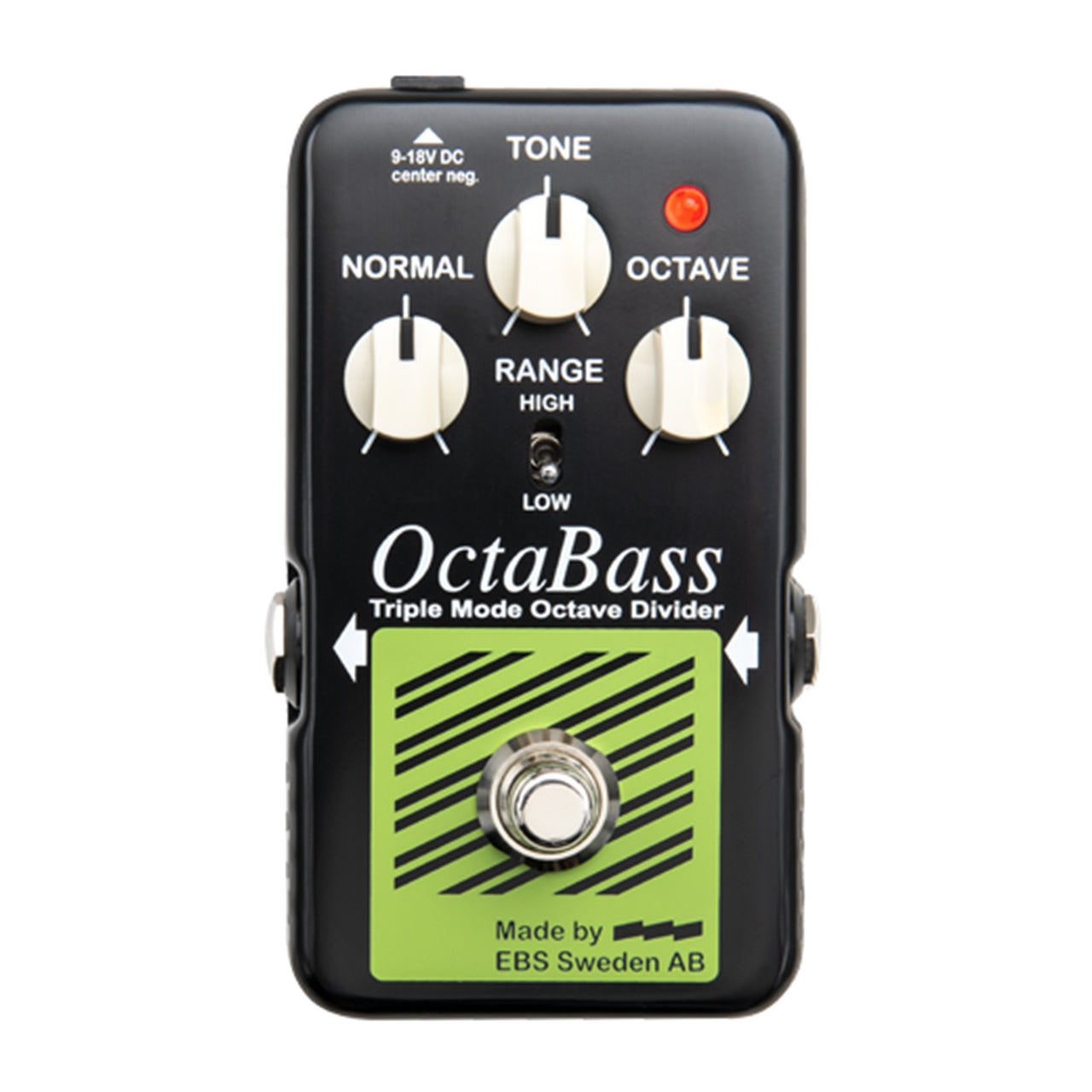 EBS OctaBass Blue Label Octave Divider Effects Pedal