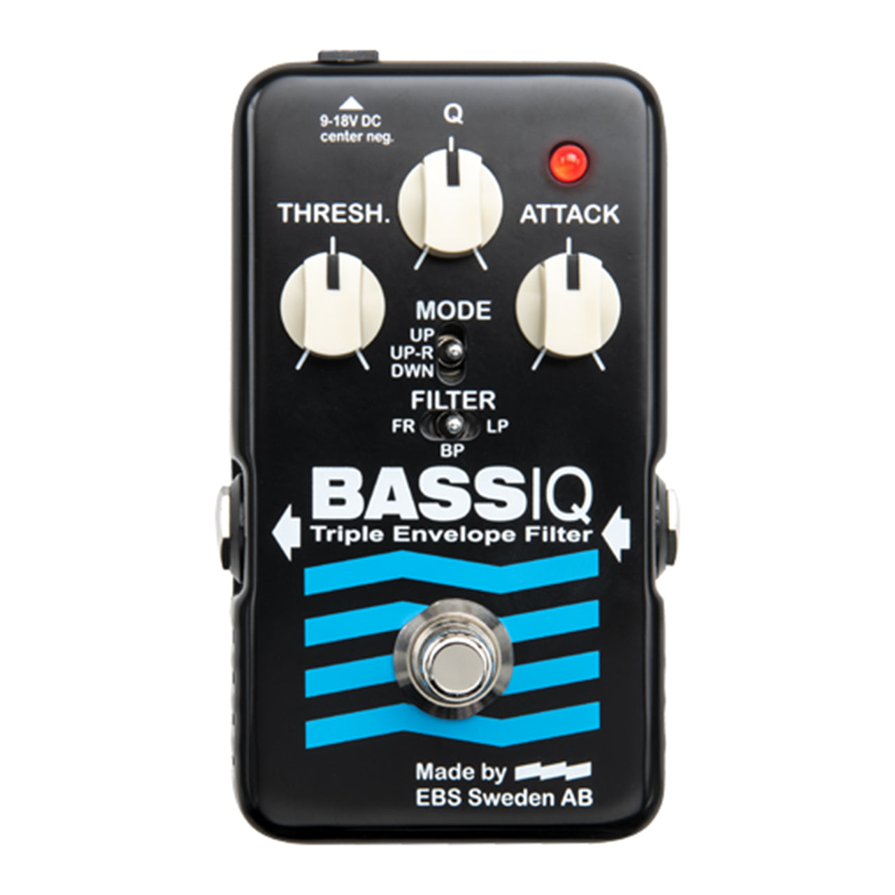 EBS BassIQ Blue Label Triple Envelope Filter Effects Pedal