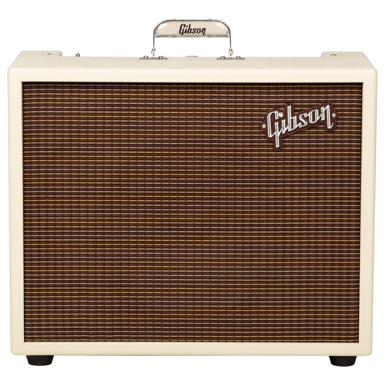 Gibson Falcon 1x12 Combo Amplifier, Cream Bronco Vinyl w/ Oxblood Grille