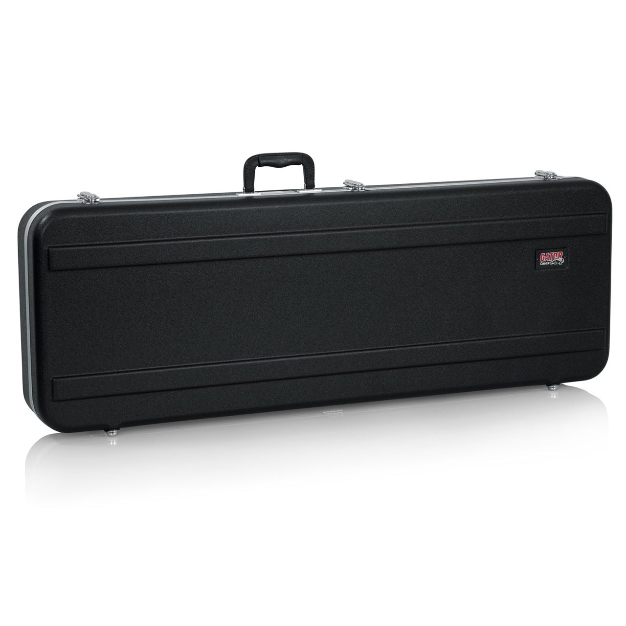 Gator Deluxe Molded XL Electric Guitar Guitar Case, Black For
