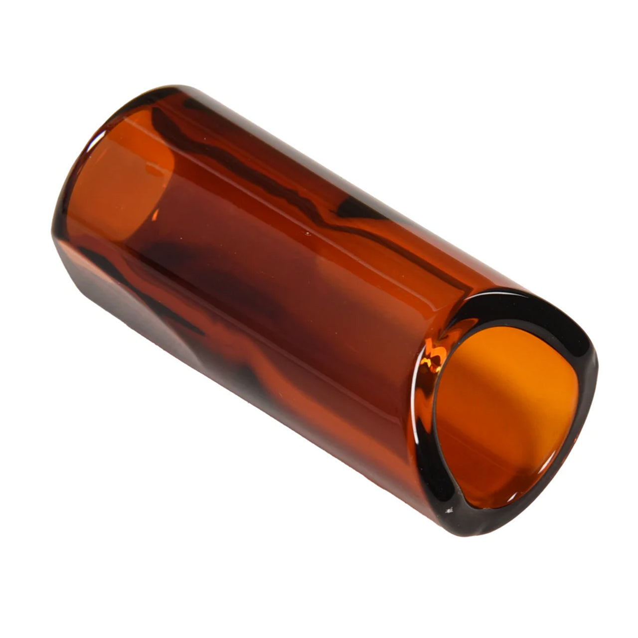 The Rock Slide GRS-RSA Rhett Shull Signature Amber Glass Slide, Medium