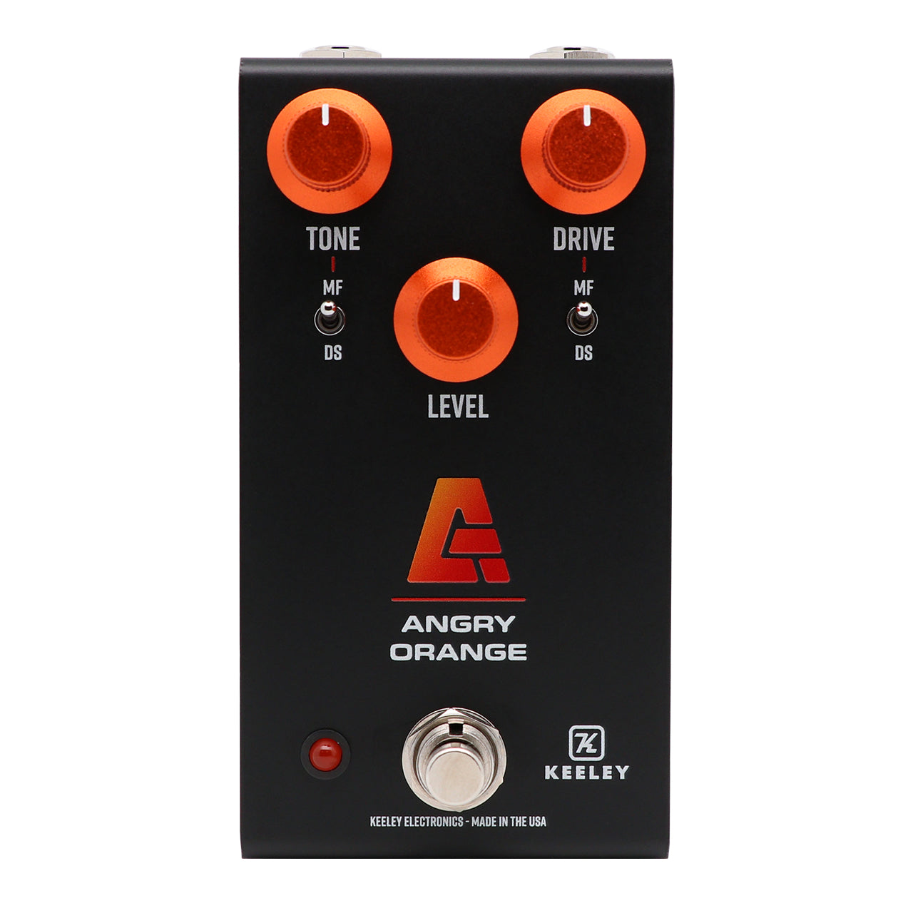 Keeley Angry Orange Distortion And Fuzz Effects Pedal