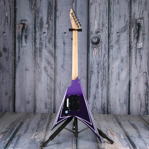 ESP LTD Alexi Hexed Electric Guitar, Purple Fade W/ Pinstripes, back