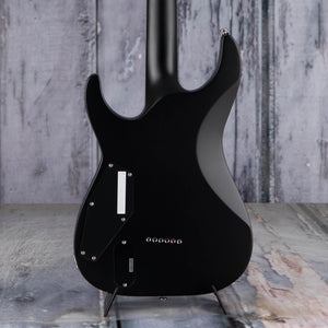 ESP LTD MH-1000NT BB Electric Guitar, Black Satin / Bold Binding, back closeup