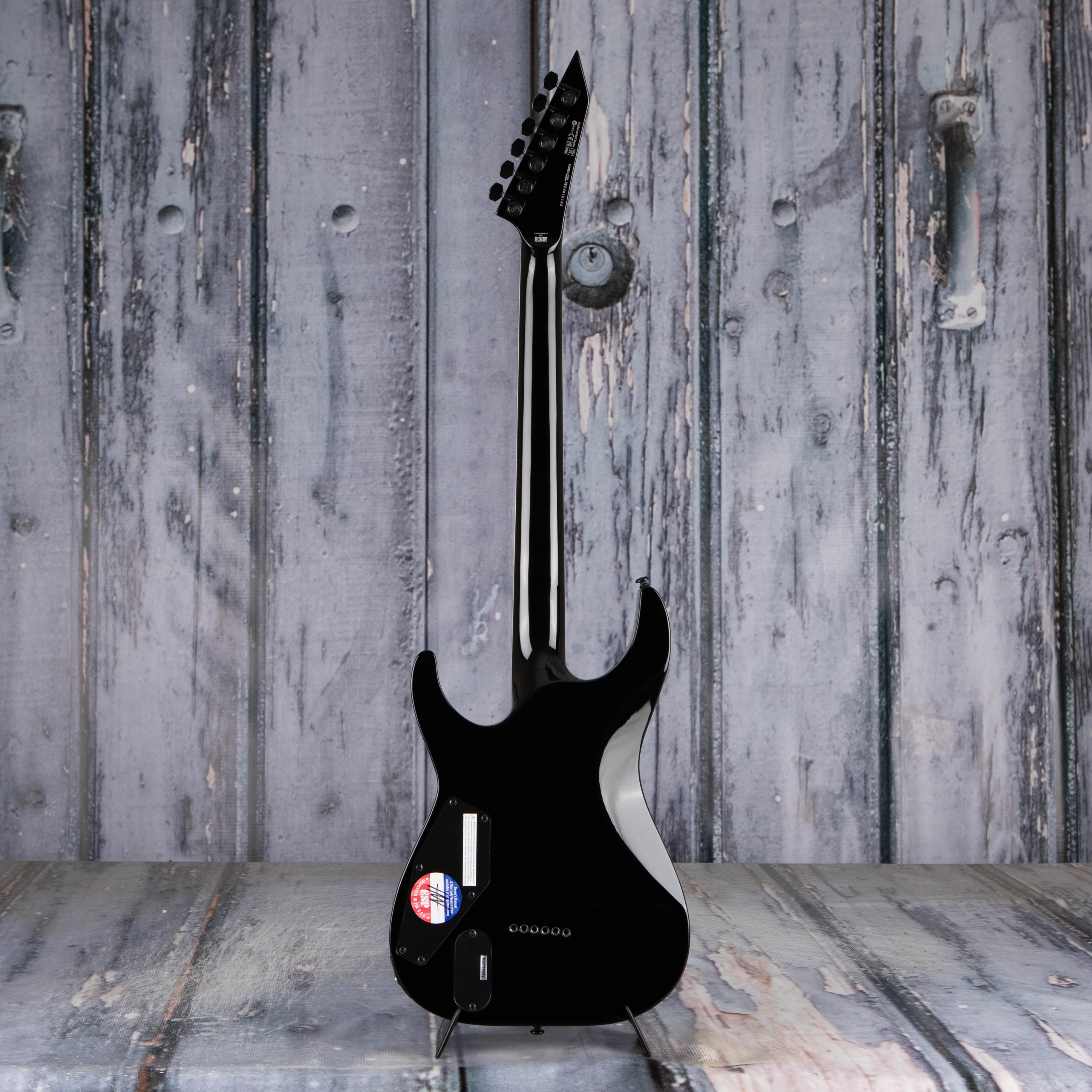 ESP LTD MH-1000NT Electric Guitar, Charcoal Burst, back
