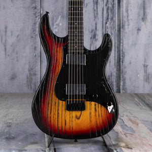 ESP LTD SN-1000 HT Electric Guitar, Fire Blast, front closeup