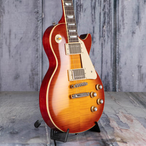 Epiphone 1960 Les Paul Standard Reissue Electric Guitar, Washed Cherry Sunburst, angle
