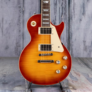 Epiphone 1960 Les Paul Standard Reissue Electric Guitar, Washed Cherry Sunburst, front closeup