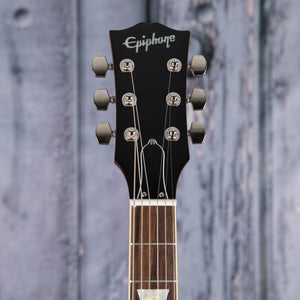 Epiphone Kirk Hammett Greeny 1959 Les Paul Standard Electric Guitar, Greeny Burst, front headstock