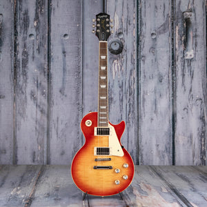 Epiphone Les Paul Standard 60s Figured Electric Guitar, Heritage Cherry Sunburst, front