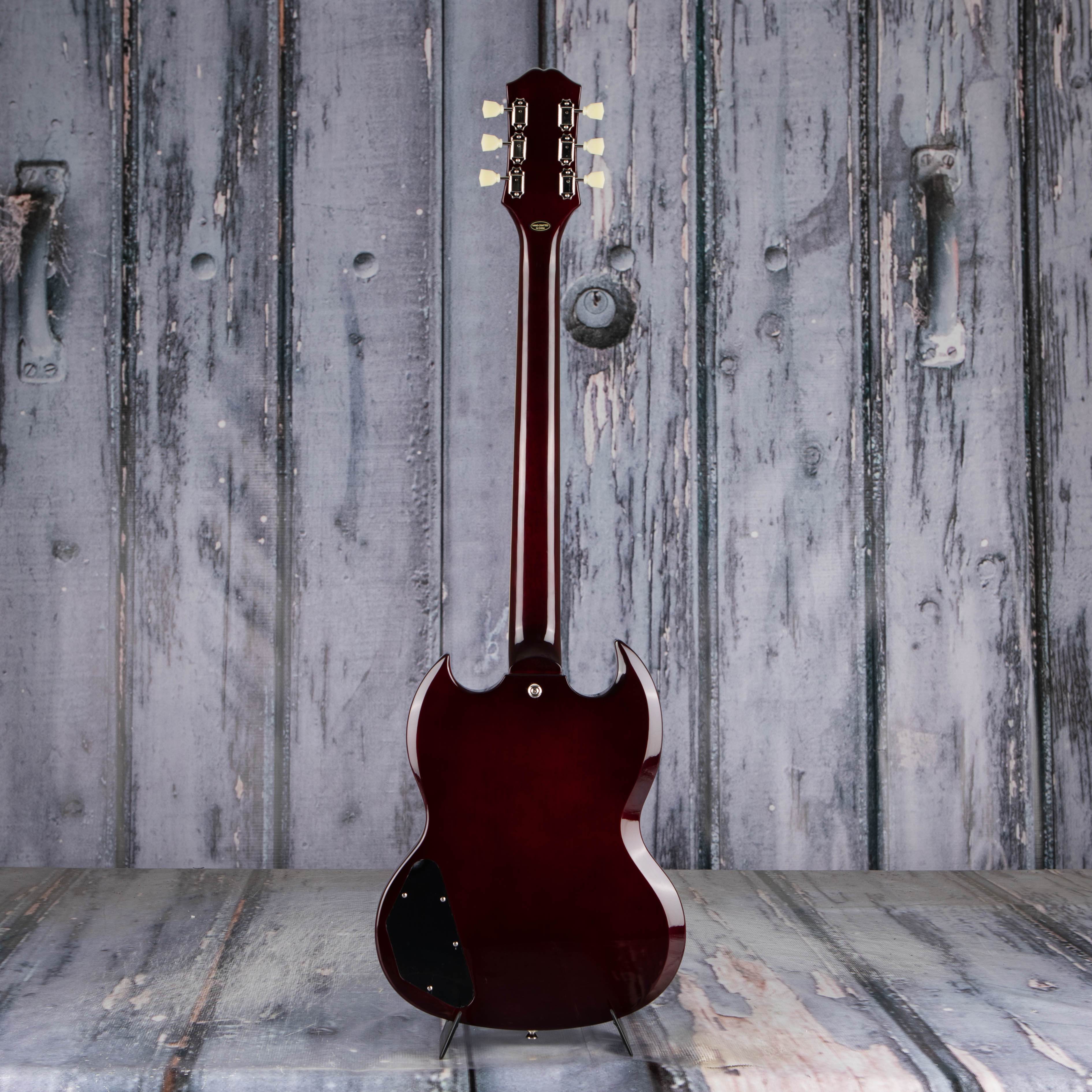Epiphone SG Standard 60s Electric Guitar, Dark Wine Red, back