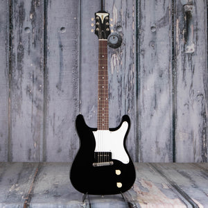 Epiphone USA Coronet Electric Guitar, Ebony, front