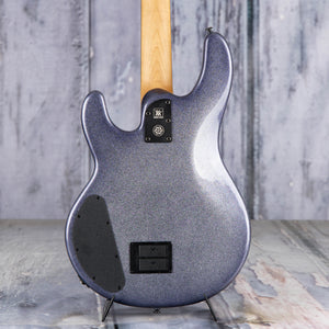 Ernie Ball Music Man DarkRay Electric Bass Guitar, Starry Night, back closeup