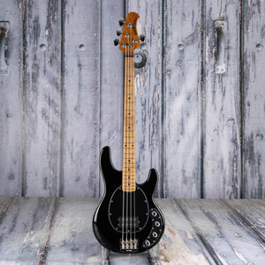 Ernie Ball Music Man StingRay Special Bass Guitar, Black, front