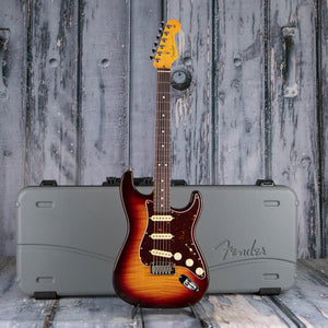 Fender 70th Anniversary American Professional II Stratocaster Electric Guitar, Comet Burst, case