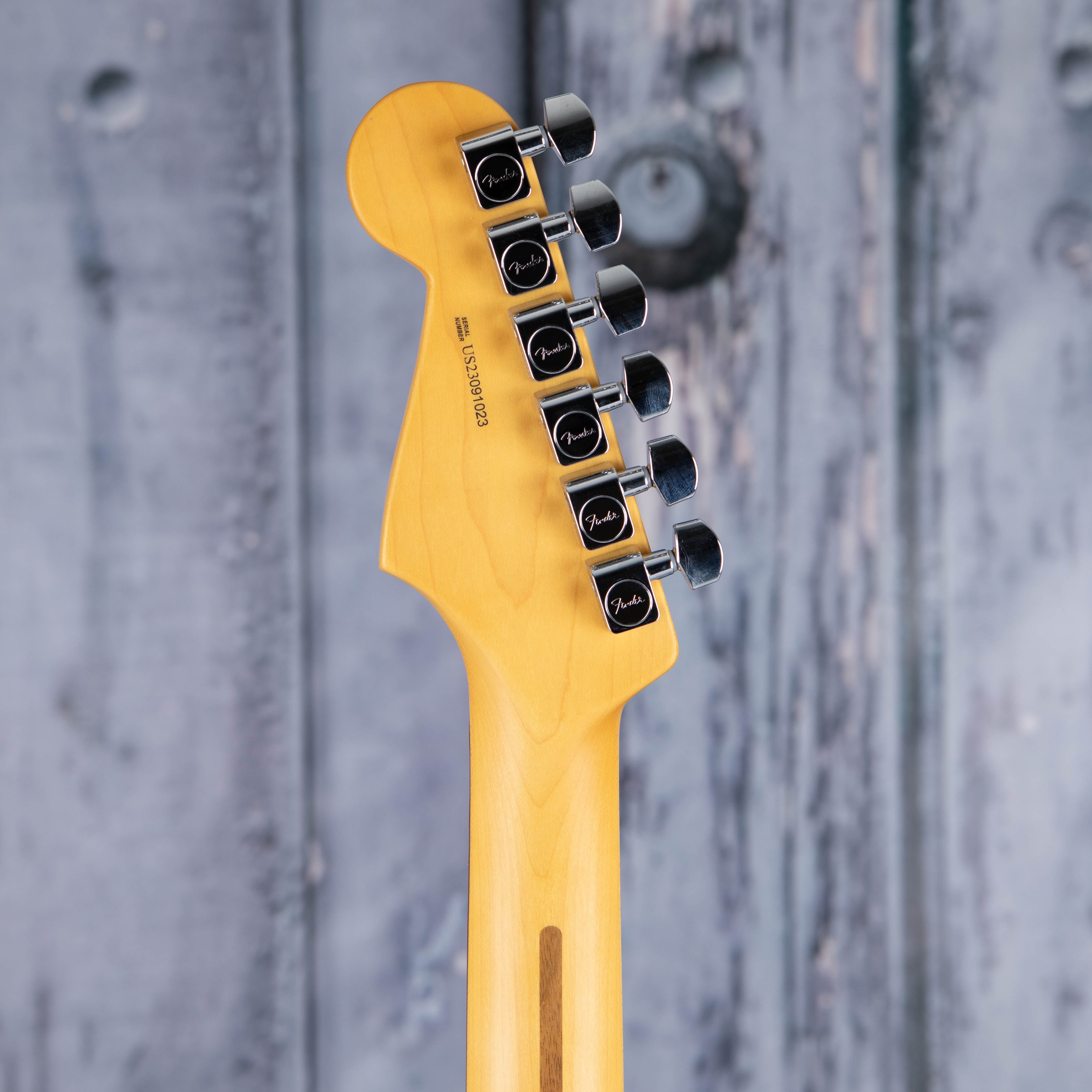 Fender American Professional Professional II Stratocaster Electric Guitar, Rosewood Fingerboard, Anniversary 2-Color Sunburst, back headstock