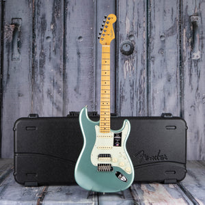 Fender American Professional II Stratocaster Electric Guitar, HSS, Mystic Surf Green, case
