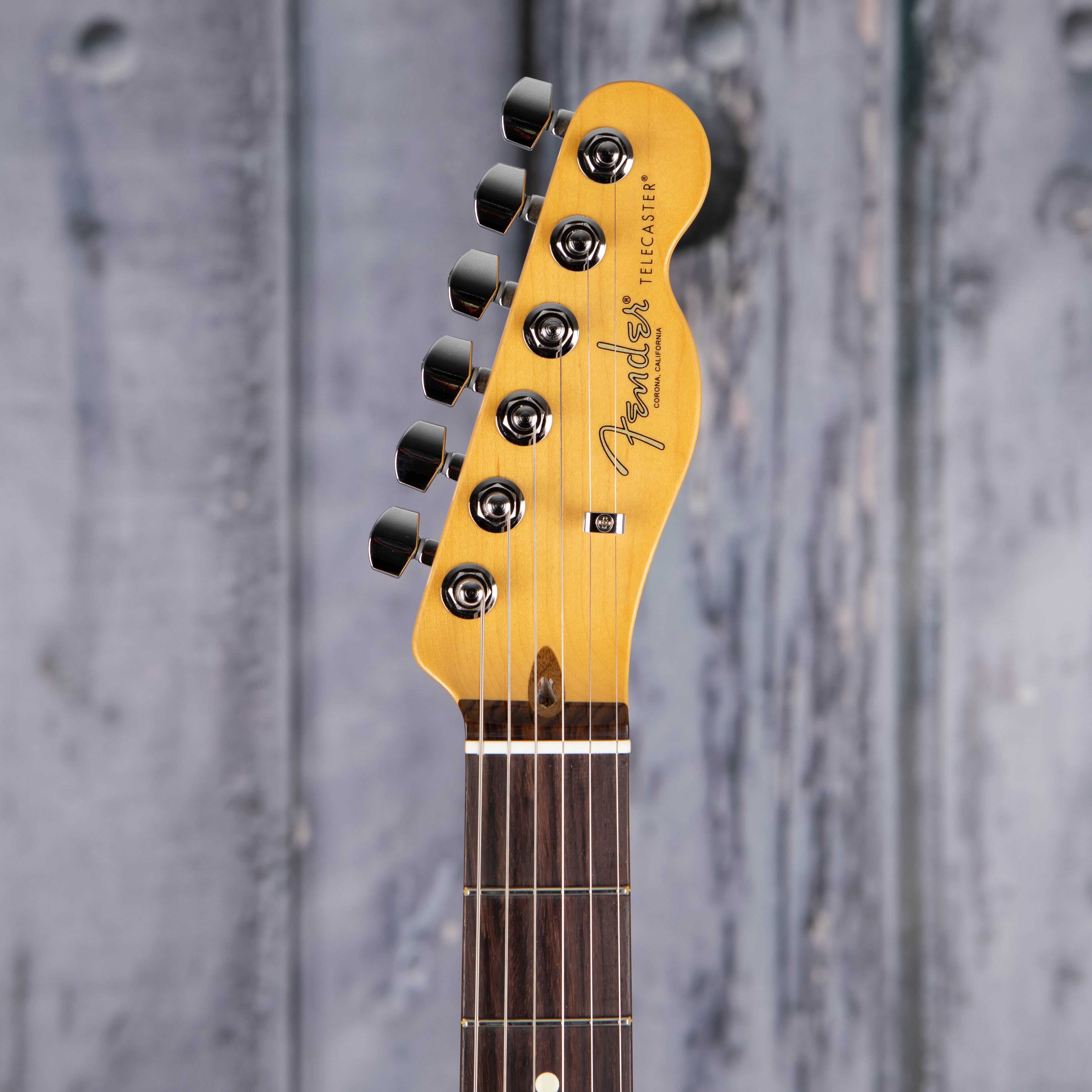 Fender American Professional II Telecaster Electric Guitar, 3-Color Sunburst, front headstock
