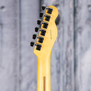 Fender American Professional II Telecaster Left-Handed Electric Guitar, Butterscotch Blonde, back headstock