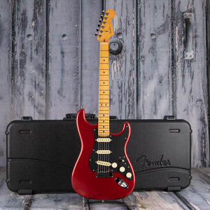 Fender American Ultra II Stratocaster Electric Guitar, Sinister Red, case