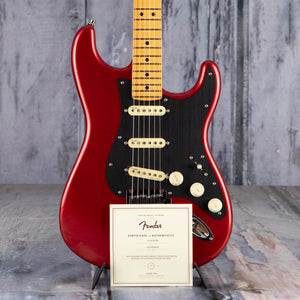 Fender American Ultra II Stratocaster Electric Guitar, Sinister Red, coa