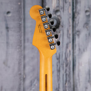 Fender American Ultra II Stratocaster Electric Guitar, Ultraburst, back headstock