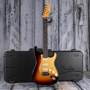Fender American Ultra II Stratocaster Electric Guitar, Ultraburst, case