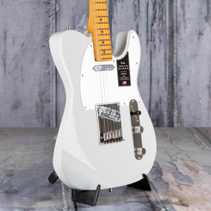 Fender American Ultra II Telecaster Electric Guitar, Avalanche, angle