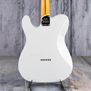 Fender American Ultra II Telecaster Electric Guitar, Avalanche, back closeup