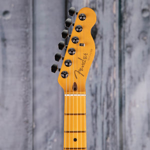 Fender American Ultra II Telecaster Electric Guitar, Avalanche, front headstock