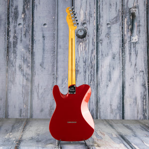 Fender American Ultra II Telecaster Electric Guitar, Sinister Red, back