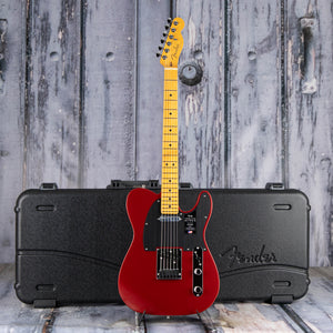 Fender American Ultra II Telecaster Electric Guitar, Sinister Red, case