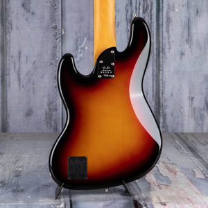 Fender American Ultra Jazz Bass V 5-String Bass Guitar, Rosewood Fingerboard, Ultraburst, vack closeup