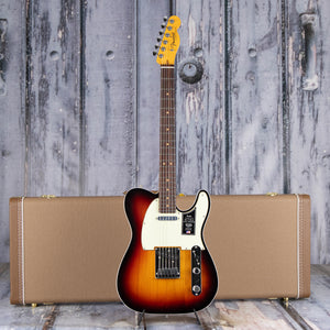 Fender American Ultra Luxe '60s Telecaster Custom Electric Guitar, 3-Color Sunburst, case