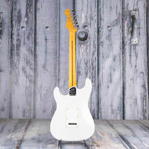 Fender American Ultra Luxe Vintage '50s Stratocaster Electric Guitar, White Blonde, back