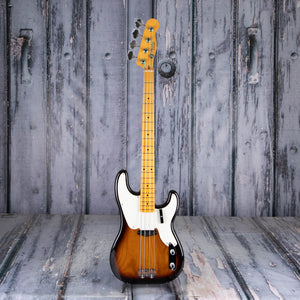 Fender American Vintage II 1954 Precision Bass Guitar, 2-Color Sunburst, front