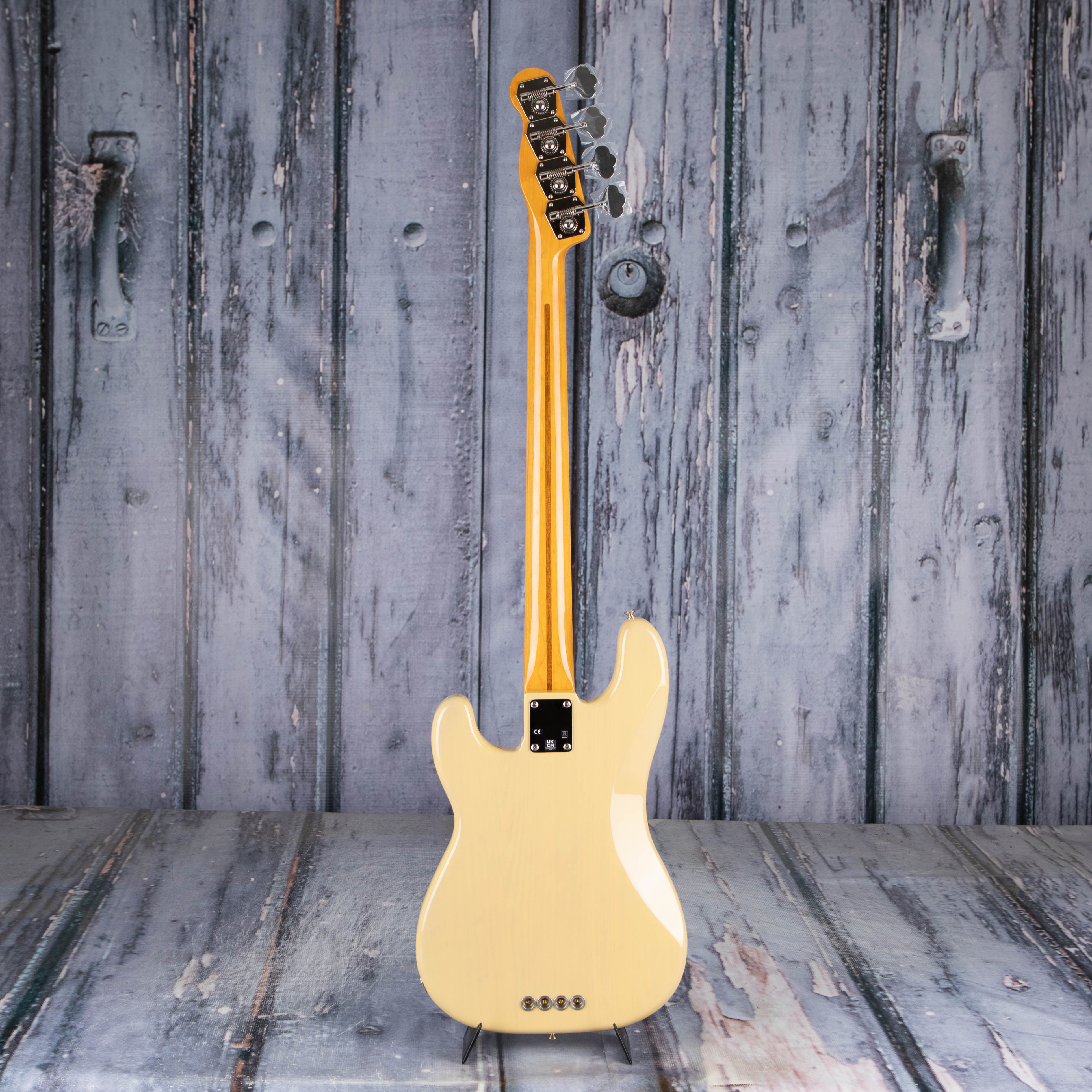 Fender American Vintage II 1954 Precision Bass Guitar, Vintage Blonde, back