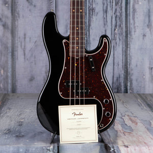 Fender American Vintage II 1960 Precision Bass Guitar, Black, coa