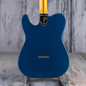 Fender American Vintage II 1972 Telecaster Thinline Semi-Hollowbody Guitar, Lake Placid Blue, back closeup