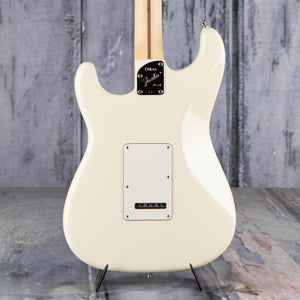 Fender Artist Series Jeff Beck Stratocaster Electric Guitar, Olympic White, back closeup