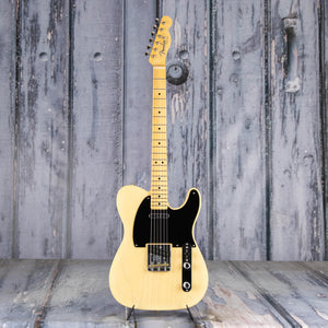 Fender Custom Shop 1950 Double Esquire Light Closet Classic Electric Guitar, Faded Nocaster Blonde, front