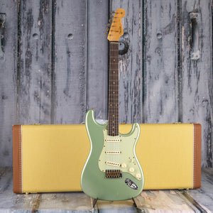 Fender Custom Shop 1959 Stratocaster Journeyman Relic Electric Guitar, Faded Aged Sage Green Metallic, case