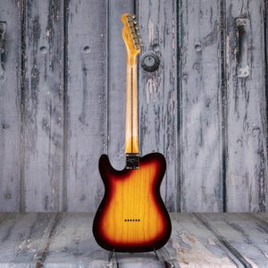 Fender Custom Shop 1959 Telecaster Journeyman Relic Electric Guitar, Chocolate 3-Tone Sunburst, back