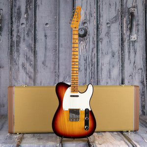 Fender Custom Shop 1959 Telecaster Journeyman Relic Electric Guitar, Chocolate 3-Tone Sunburst, case