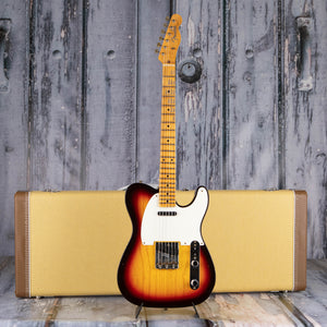 Fender Custom Shop 1959 Telecaster Journeyman Relic Electric Guitar, Chocolate 3-Tone Sunburst, case