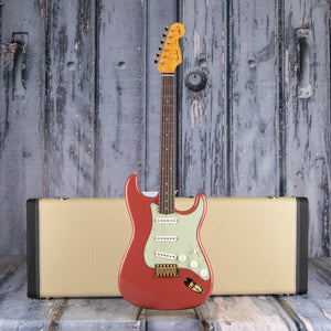 Fender Custom Shop Johnny A. Signature Stratocaster Time Capsule Electric Guitar, Sunset Glow Metallic with Gold Hardware, case