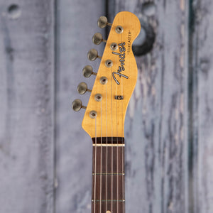 Fender Custom Shop Limited 1959 Telecaster Journeyman Relic Electric Guitar, Aged Dakota Red, front headstock