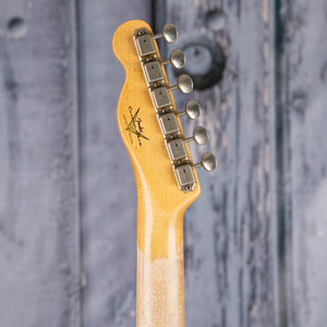 Fender Custom Shop Limited 1959 Telecaster Journeyman Relic Electric Guitar, Aged Dakota Red, back headstock